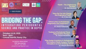 32nd PSP Annual Conference | Bridging the Gap: Integrating Periodontal Science and Practice in Depth